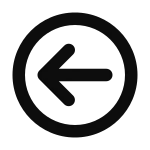 Circle Arrow Left SVG Icon